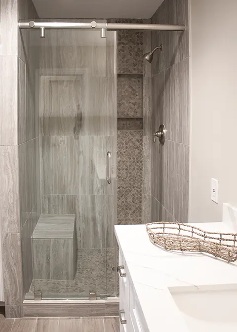 Master Bath Vanity and Shower