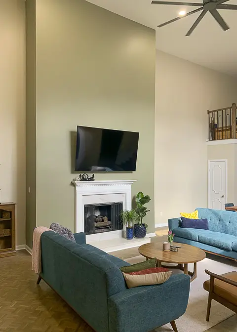 Bolton Condo - Living Room Fireplace